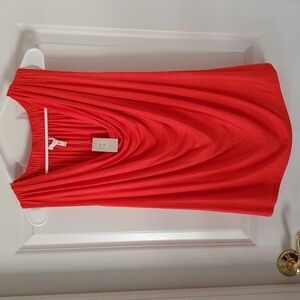 Maurices Orange Sleeveless Top Size M